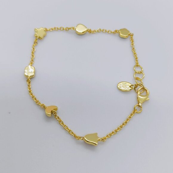TOUS Bracelet Glory Bracelet in Silver Vermeil with five Gemstones Bracelet - Picture 7 of 7
